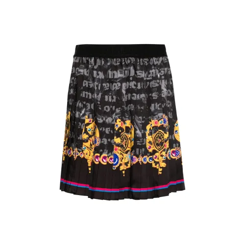 VERSACE JEANS COUTURE Casual Short Skirts Women's Black