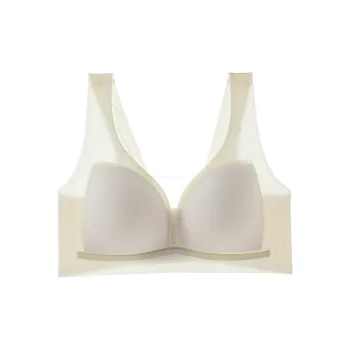 JUNEROSE Bra Women's Champagne White