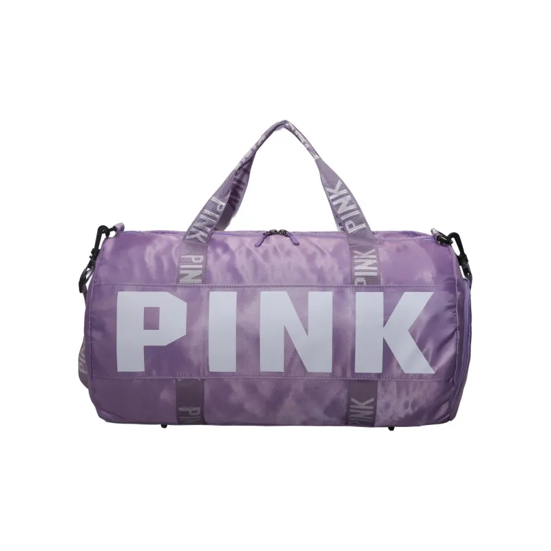 TINYAT Nylon Portable One Shoulder Gym Bags Large Size Unisex Multicolor-5