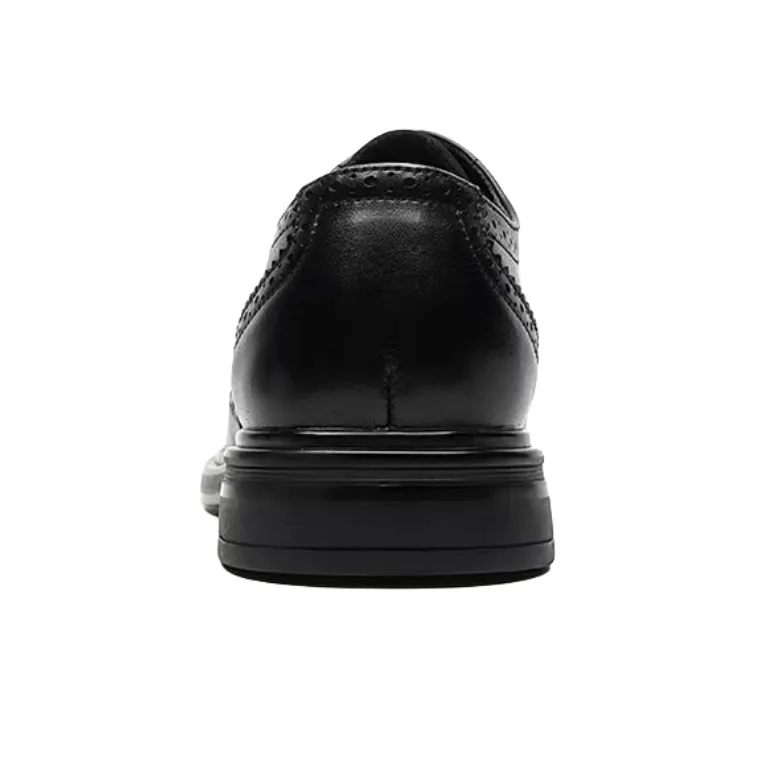 KACHILANG Dress Shoes Men Low Top Black-3