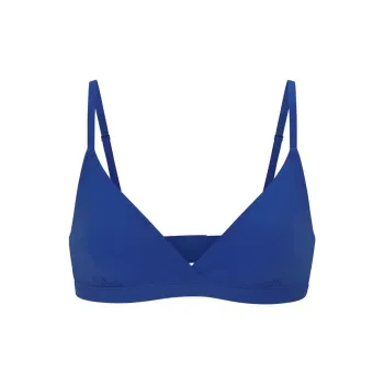 SKIMS FITS EVERYBODY CROSSOVER BRALETTE Bra Women's SAPPHIRE/Sapphire