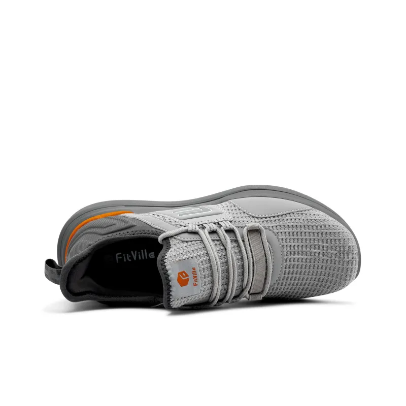 Fitville Casual Shoes Men Low Top Black, Gray-8