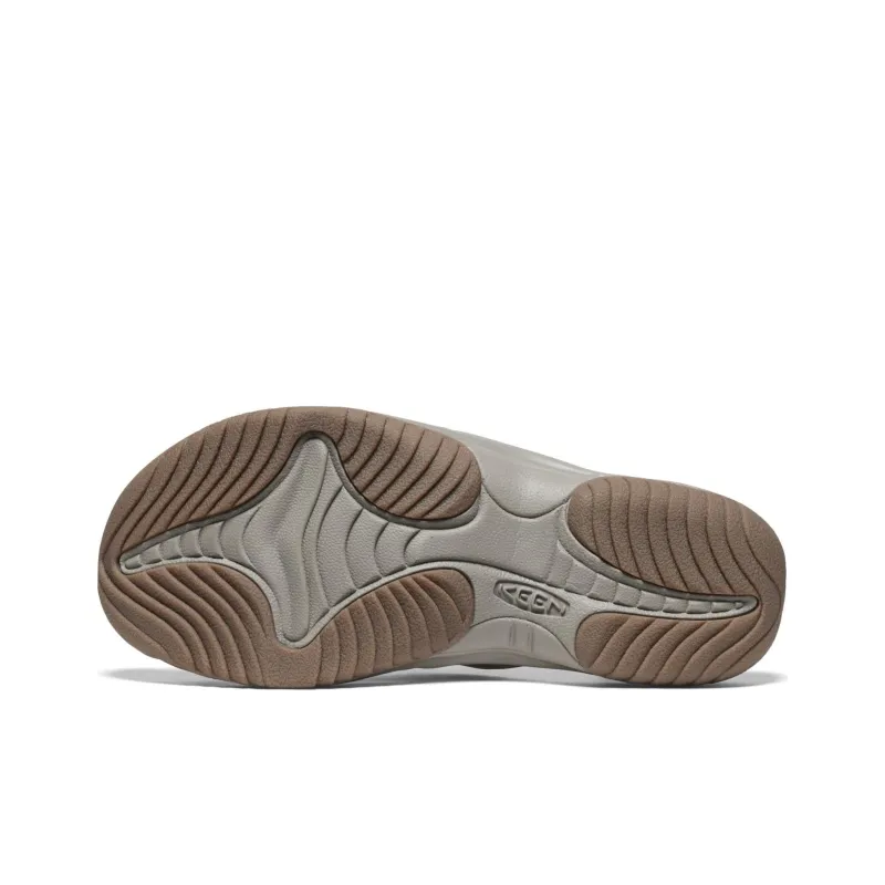 KEEN Waimea H2 Rubber Sole Slip Resistant Abrasion Resistant Flip Flops Men's Tan-3