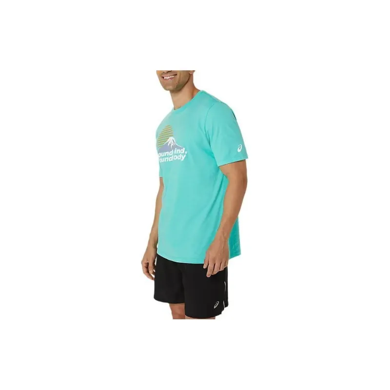 Asics Smsb Journey Tee T-Shirt Men's Green-2