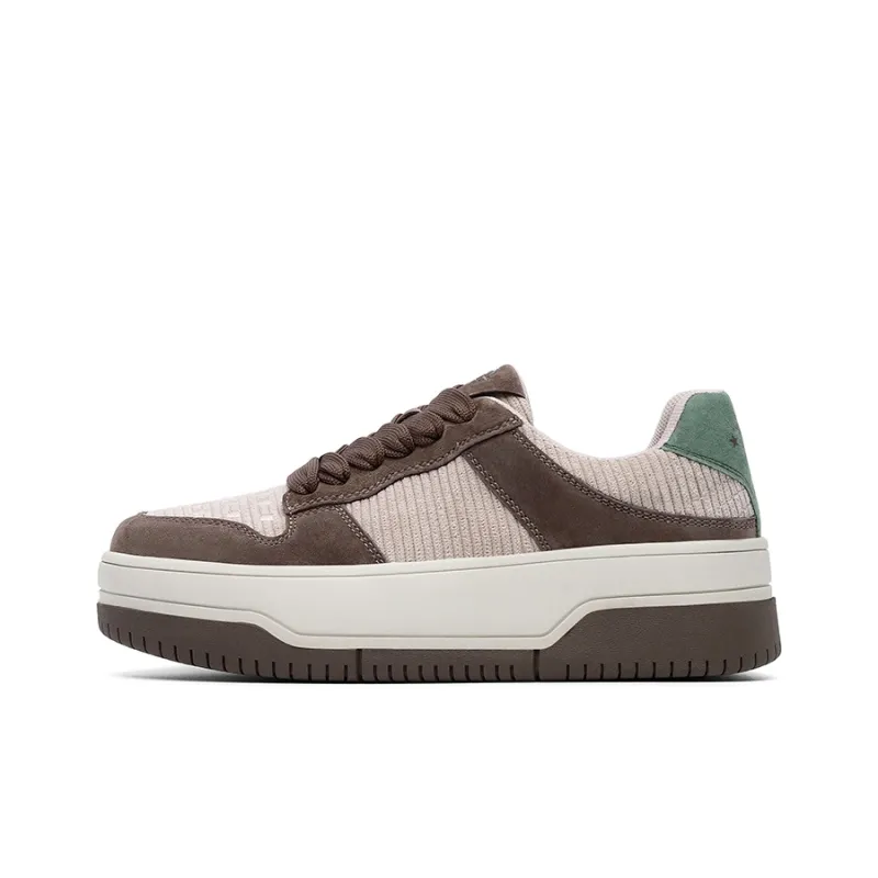 Dickies Low Top Skateboard Shoes Women's Light Coffee-0