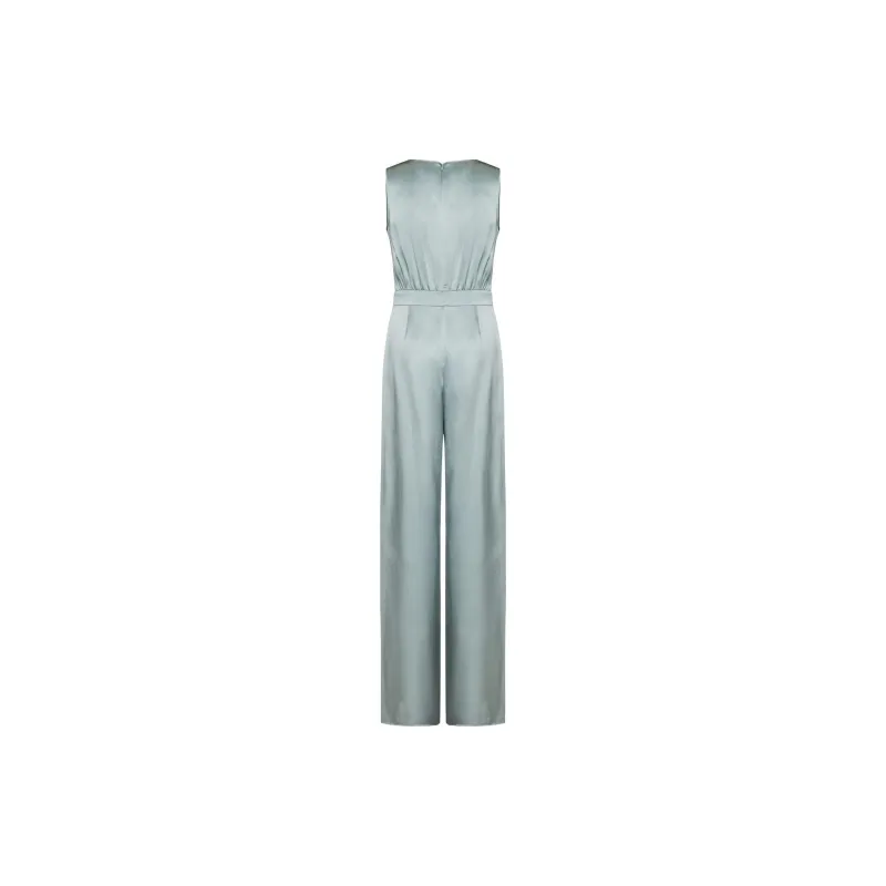 MaxMara Studio Crewneck Sleeveless Jumpsuit-1