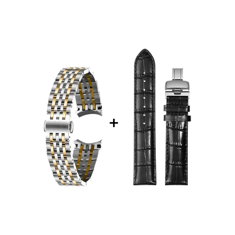 SHIRUI Accessories Watch Bands Tissot Compatibility 19mm Genuine Leather Material Unisex-5