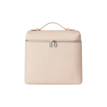 Loro Piana ExtraPocket Calfskin Tofu Bag Backpack Women's Campania Marble Color