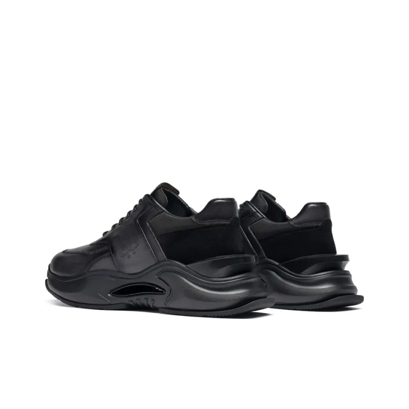 ROBERTA DI CAMERINO Anti Slip And Wear Resistant Height Increasing Low Top Chunky Sneakers Men's-3