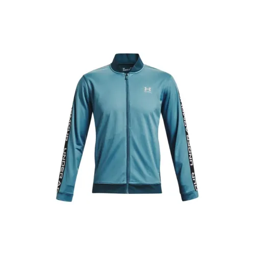 Under Armour Tricot Jackets Men Dynamic Blue