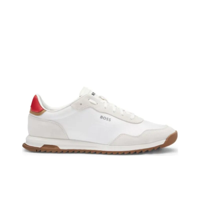 HUGO BOSS Low Top Casual Shoes Men's White-1