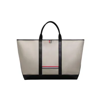 THOM BROWNE RWB stripe Tote Bag