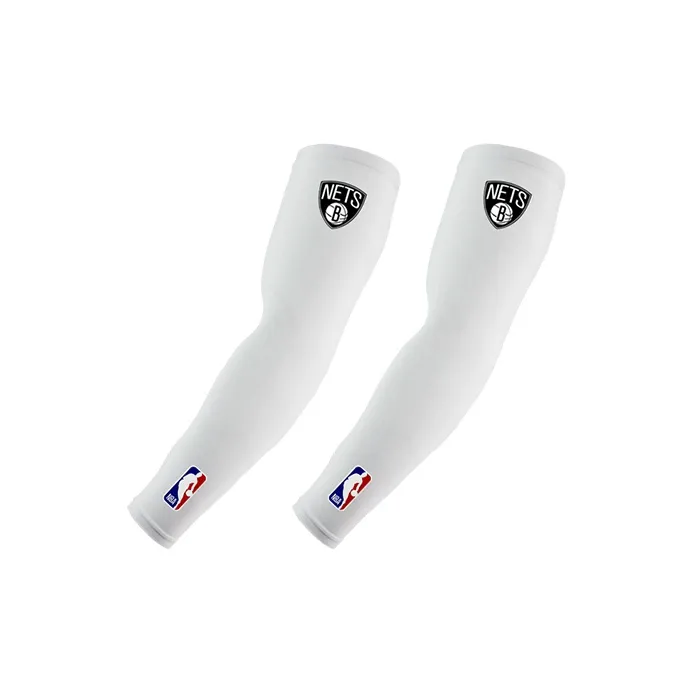 NBA Arm Guards 2 Pack Black White Unisex-14