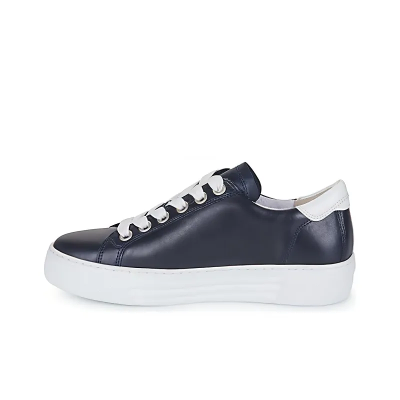 Gabor Abrasion Resistant Low Top Skateboard Shoes Women's Black-0