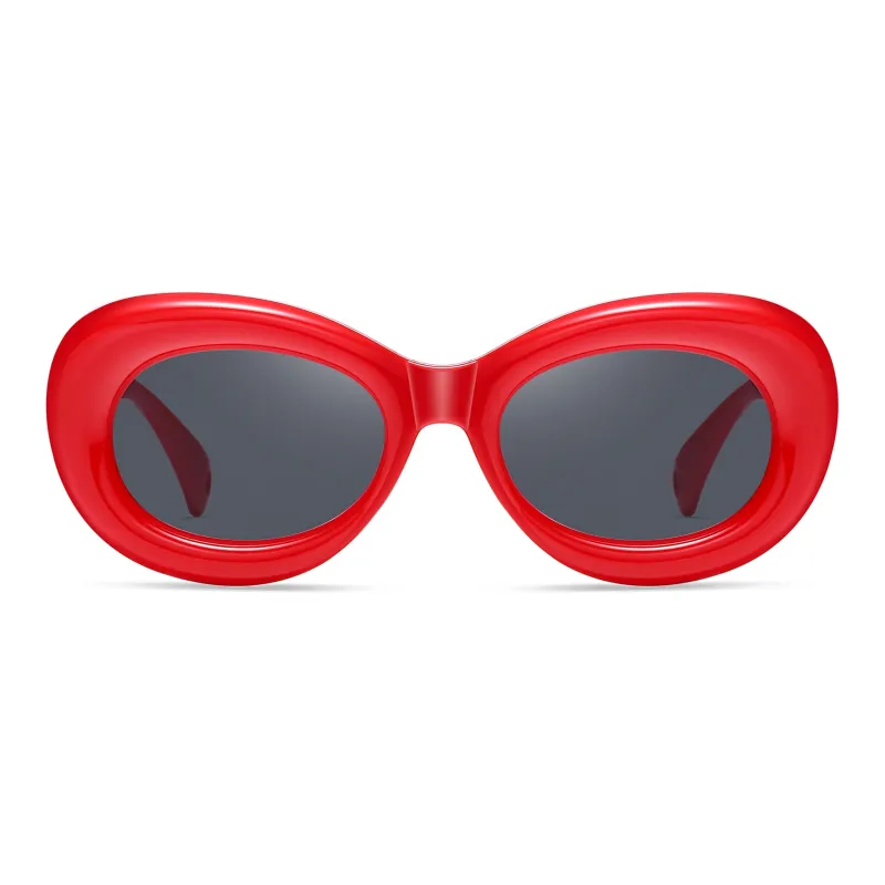 SHEEN KELLY Oval Sunglasses Unisex-12