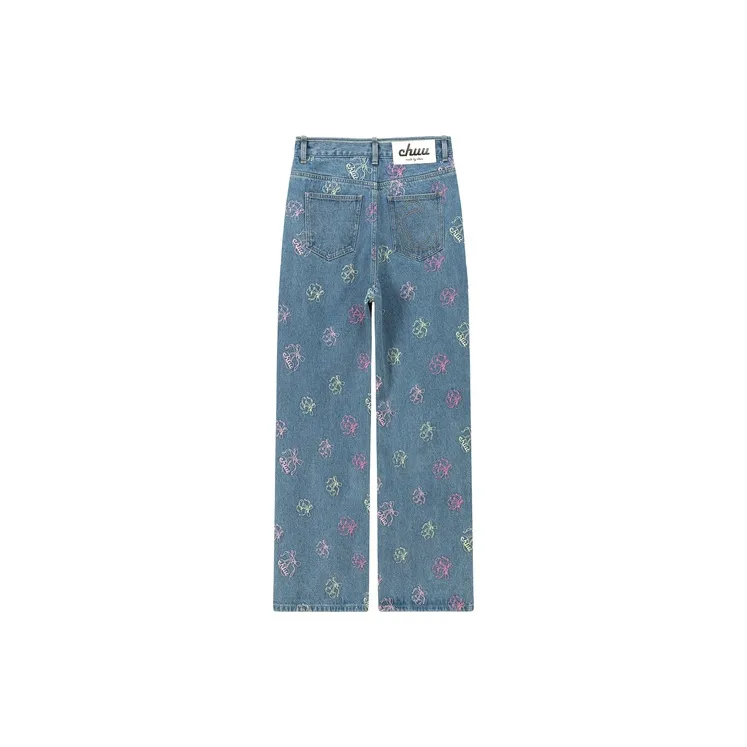 CHUU Jeans Women's Denim Blue-1