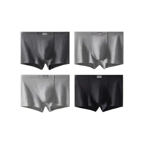 H YXIANG Underpants Men's 4 Pack