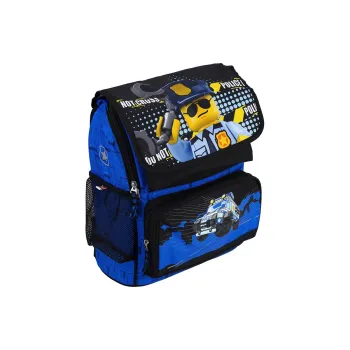 LEGO Polyester Backpack Regular Unisex Blue LEGO City Police Pattern