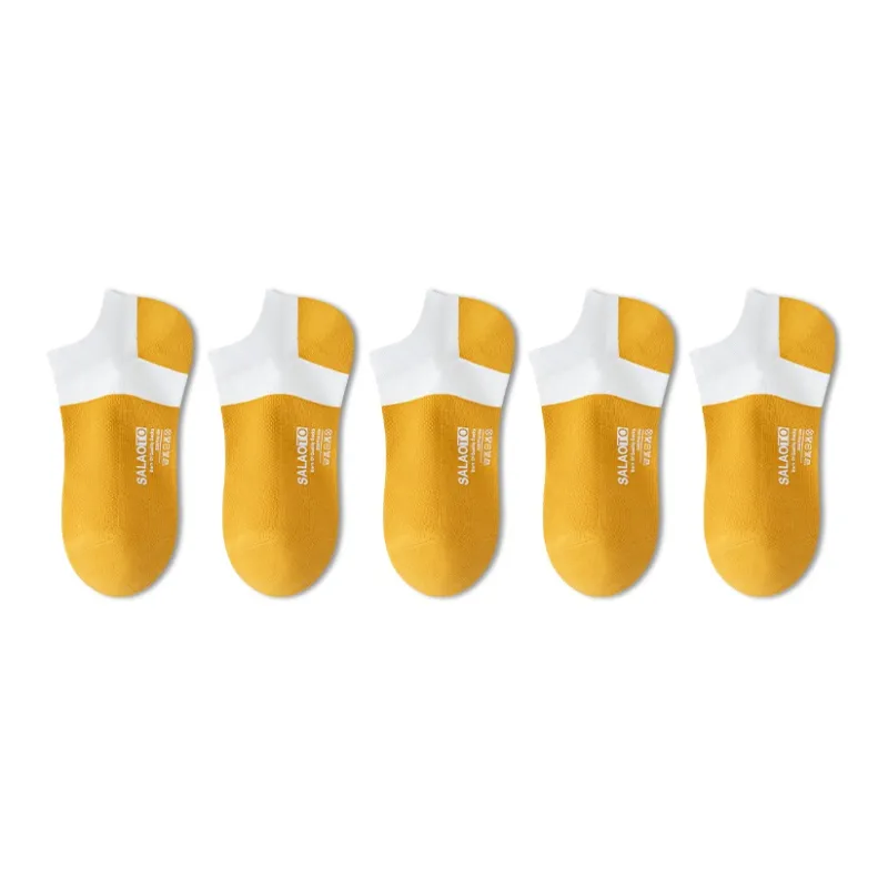 SALOATO Ankle Socks Men's 5 Pack-16