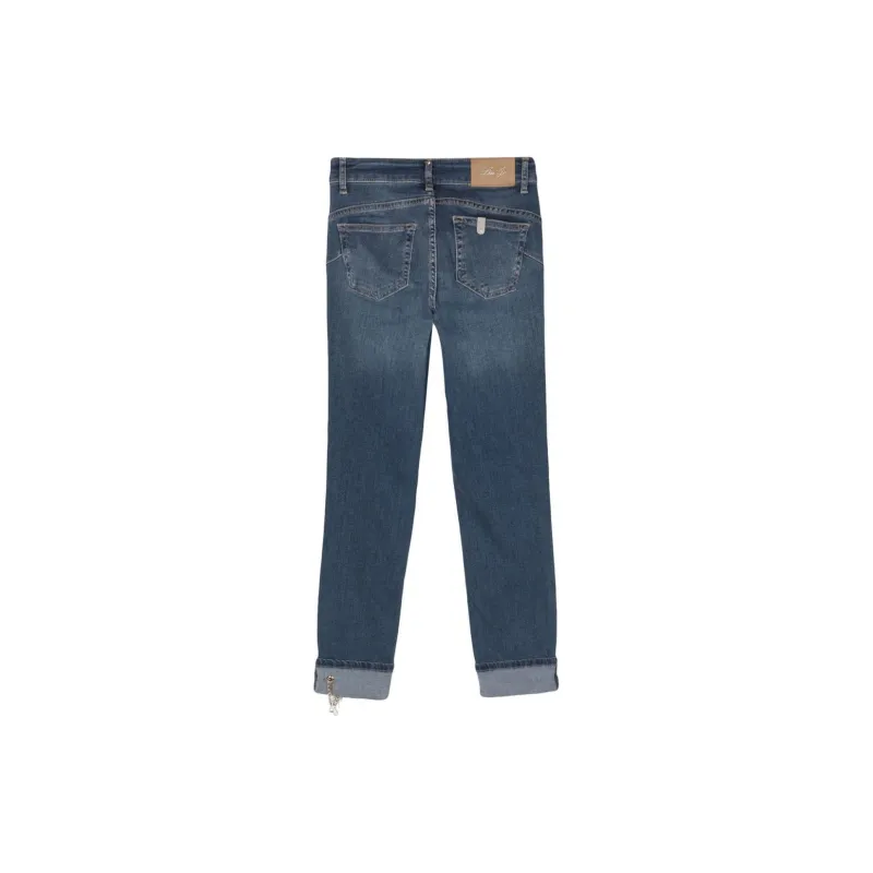 LIU·JO Monroe Mid rise Cropped Jeans-1