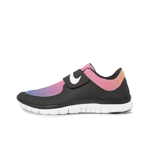 Nike Cushioning Slip Resistant Low Top Running Shoes Men's Black