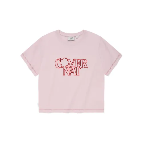 COVERNAT T-Shirts Women's Light Pink