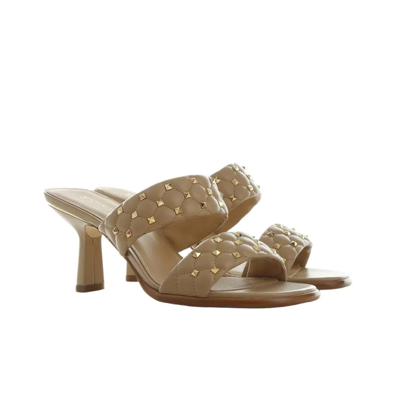 MICHAEL KORS Slide Slippers Women's Light Brown-2