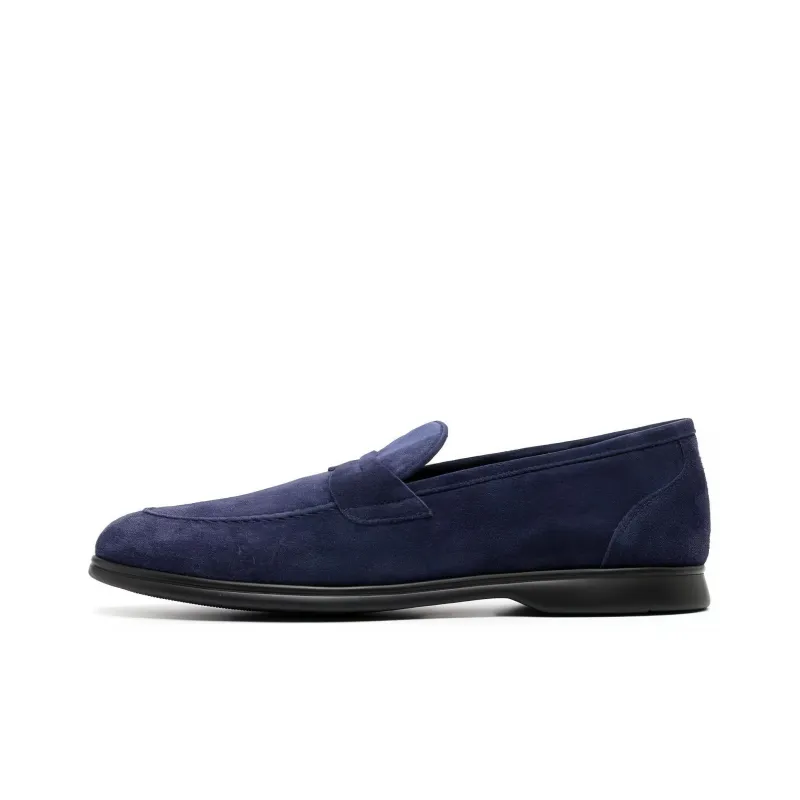 KITON Tonal stitching Almond toe Loafers-0