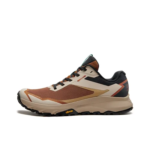 KAILAS Hiking / Trekking Shoes Men Low-Top Beige/Sandstone/Ink Black