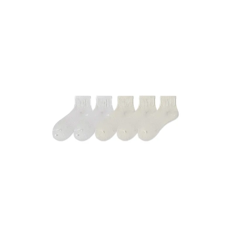 COTTON CHEESE Mid Calf Socks Unisex 5 Pack-12