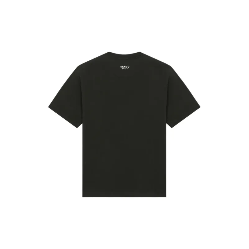 KENZO Lucky Tiger Embroidered Crewneck T Shirt-1