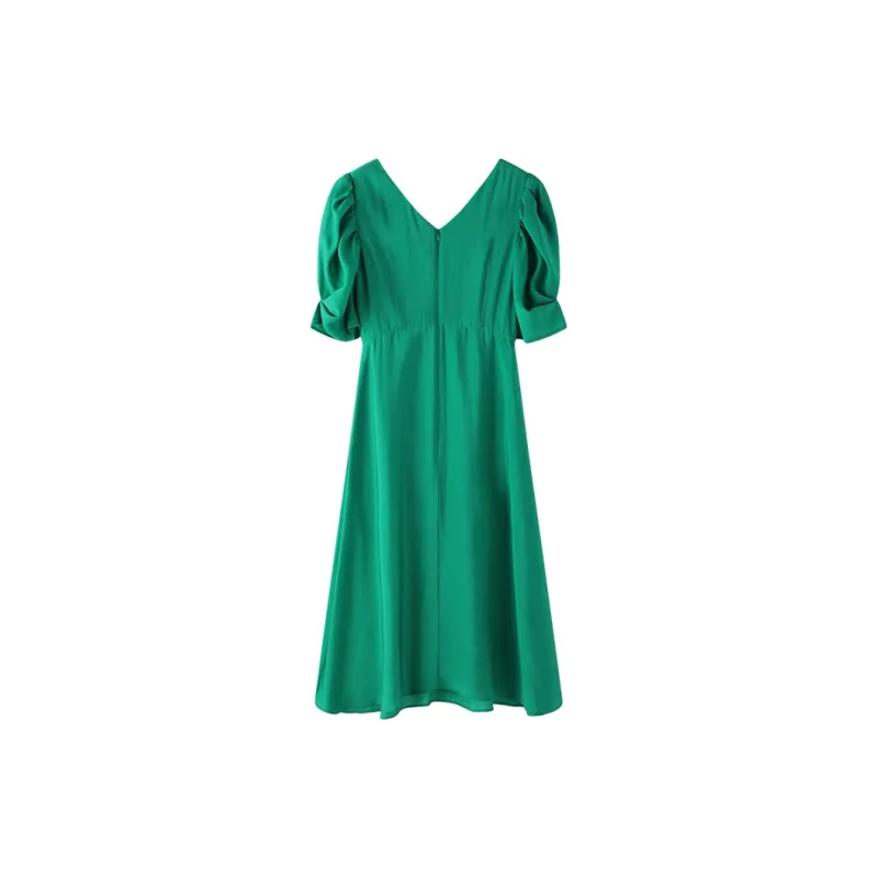 THE SEA LIFE Short Sleeved Dress Women's Turquoise-1