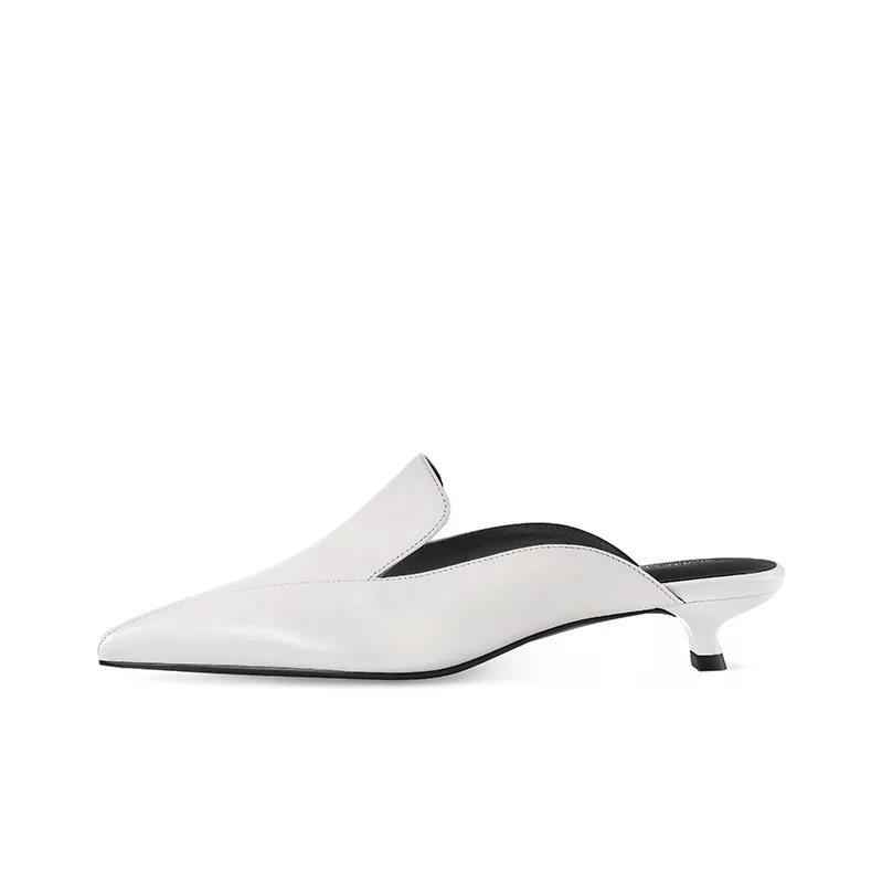 7or9 Wrap toe Slippers Women's White-0