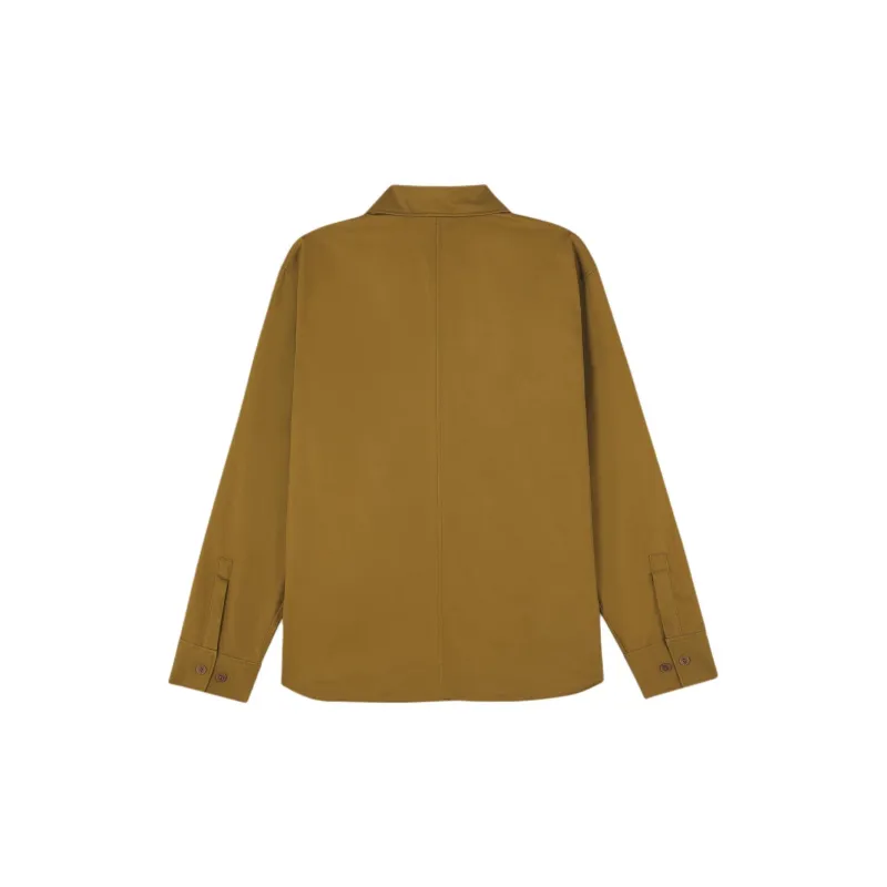 Maison Kitsuné Logo embroidered Cotton Shirt-1