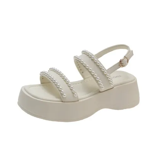 Flamingo One-Strap Sandals Women's