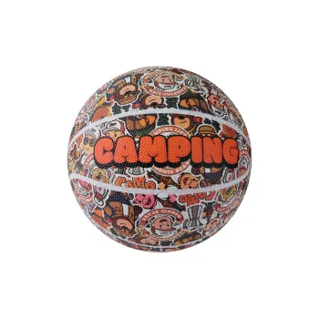 PEAK Rubber Basketball Multicolor Size 5 Training