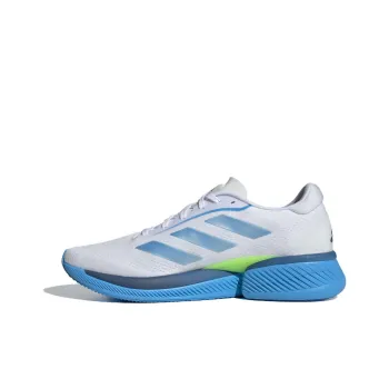 Adidas Supernova Eterno Cushioning Wear Resistant Low Top Running Shoes Men's White Blue