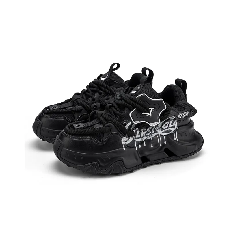 Pepsi Jelly Color Series Cushioned Slip-Resistant Abrasion-Resistant Low-Top Chunky Sneakers Unisex Exclusive Box-31