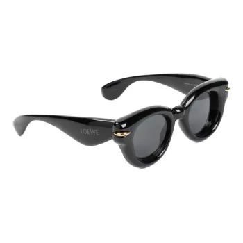 LOEWE   Round Sunglasses Women's Black