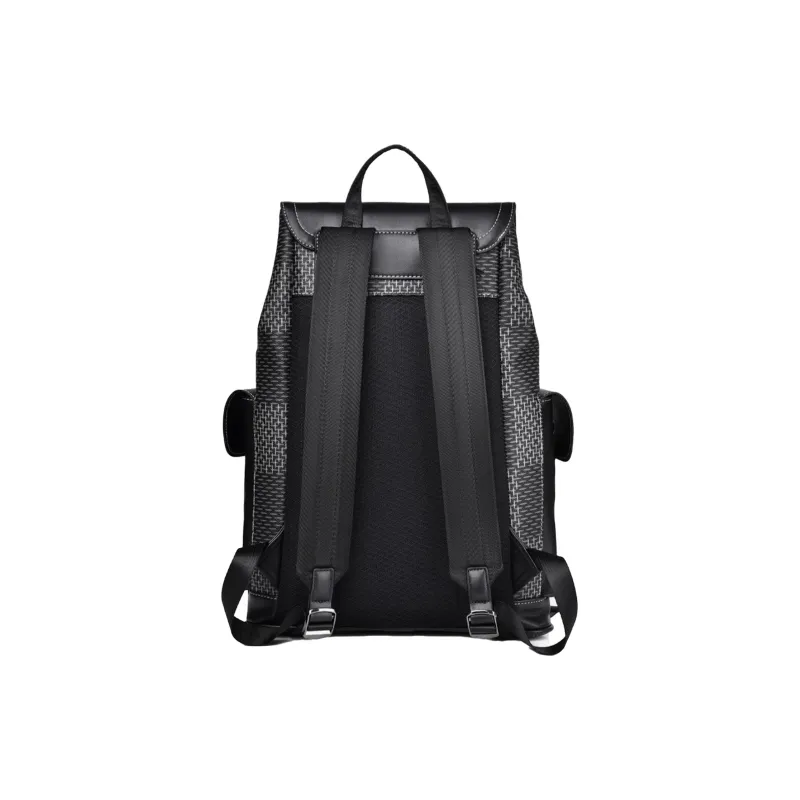 Slazenger PU Backpack Computer Backpack Regular Men's Black-2