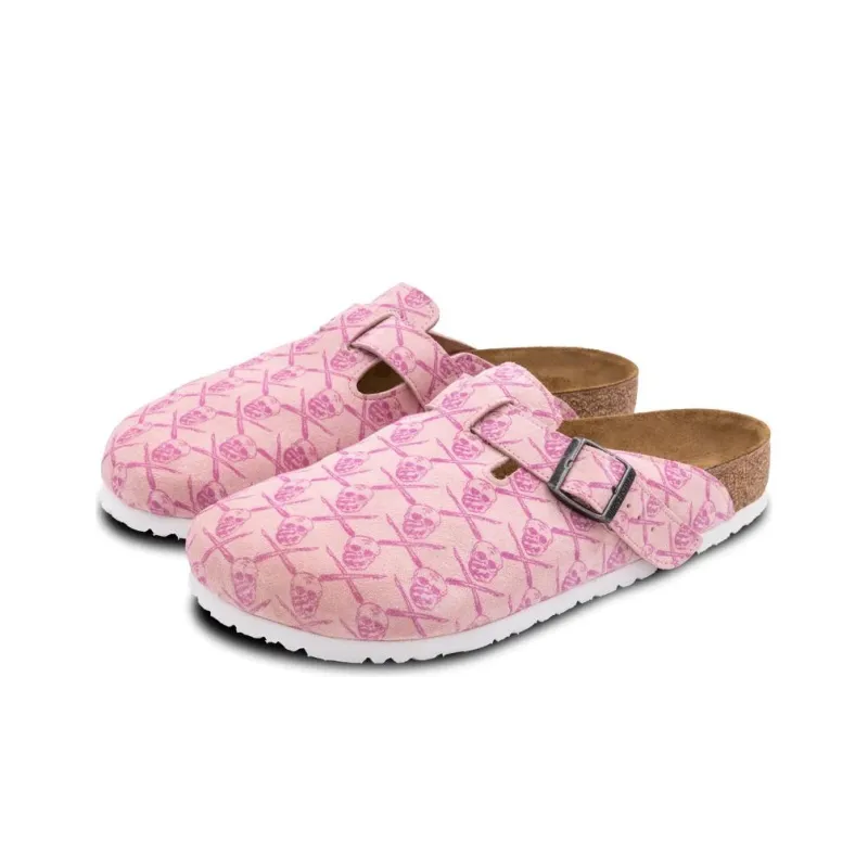 Birkenstock X The Shoe Surgeon Suede Sneakers 'Pink' Women's-3