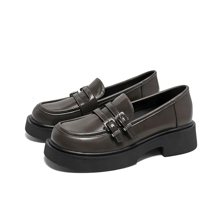 DUSTO Loafers Women's Black/Coffee-2