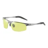 Gunmetal Frame Blue Light Blocking Color-Changing