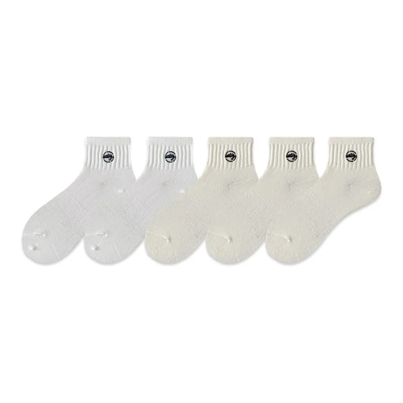 COTTON CHEESE Mid Calf Socks Men's 5 Pack-7