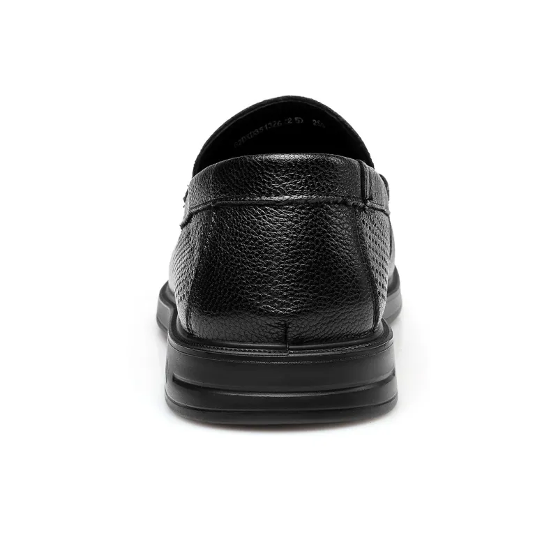 Strongman 3515 Summer Leather Shoes For Men-Genuine Leather Business Sandal Cut-Out Soft Leather Sandal-2