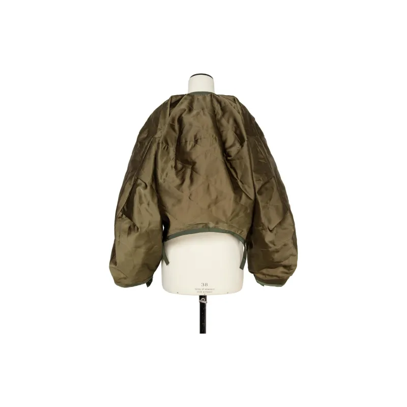 Sacai Satin Quilted Blouson 'Khaki'-1