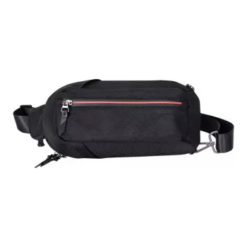 Anta Variety Training Collection Fabric Sling Bag Regular Men's Basic Black