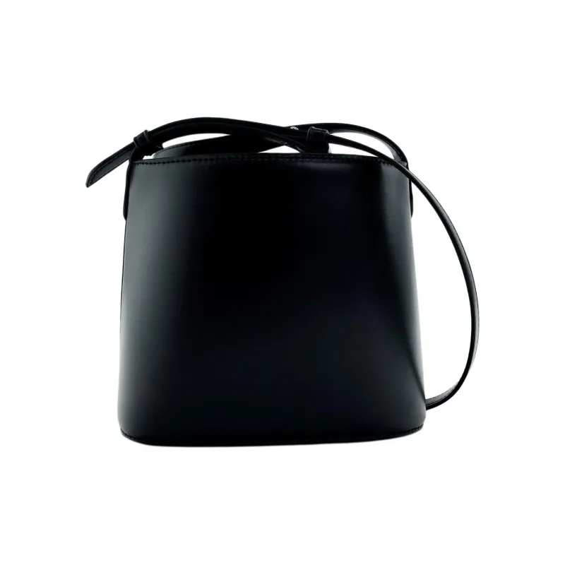 ZARA Polyester Bucket Bags Crossbody Bag Shoulder Bag Women's Black-1
