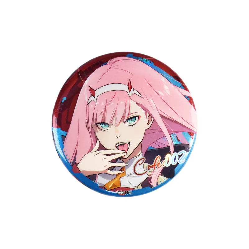 BOOM COMIC DARLING In The FRANXX 02 Laser Badges-2