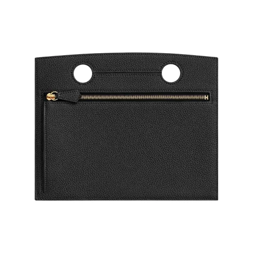 HERMES Clutches 89 Noir Black